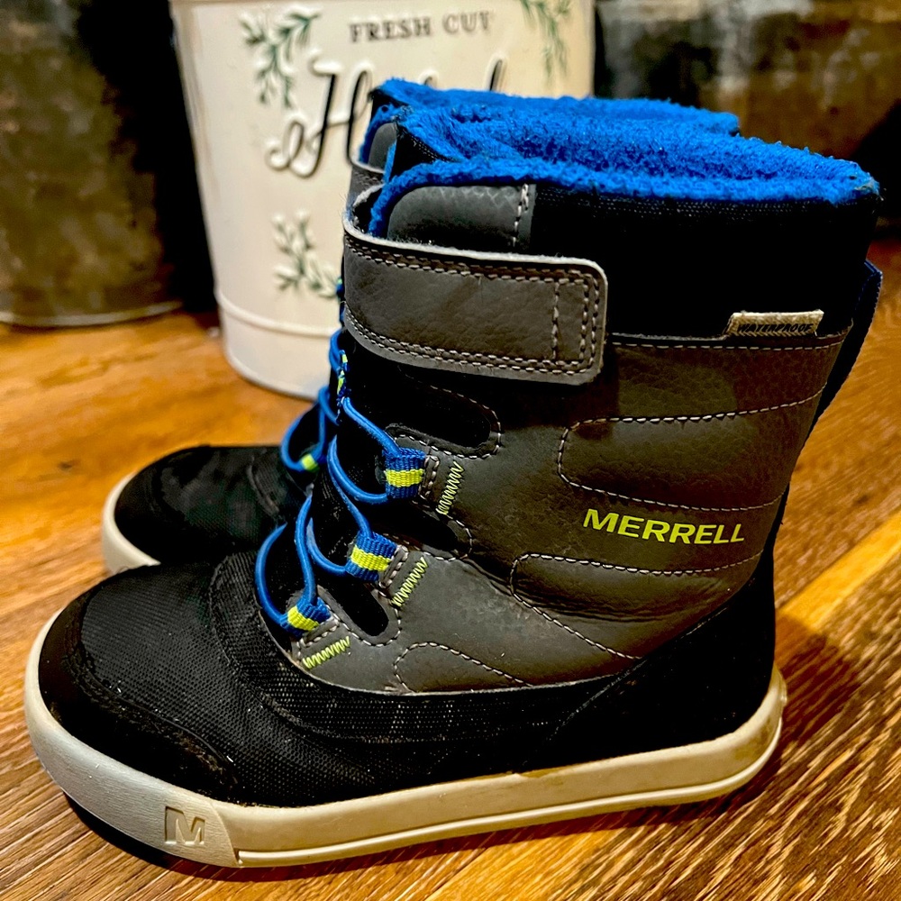 Boys Merrell Waterproof Snowboots
